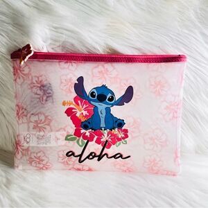 Disney Lilo & Stitch Stitch Mesh Zip Top Bag